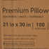 McKesson White Tissue/Poly Pillowcase