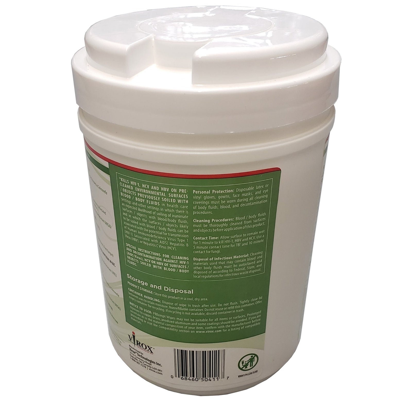 PREempt Surface Disinfectant Cleaner Wipes