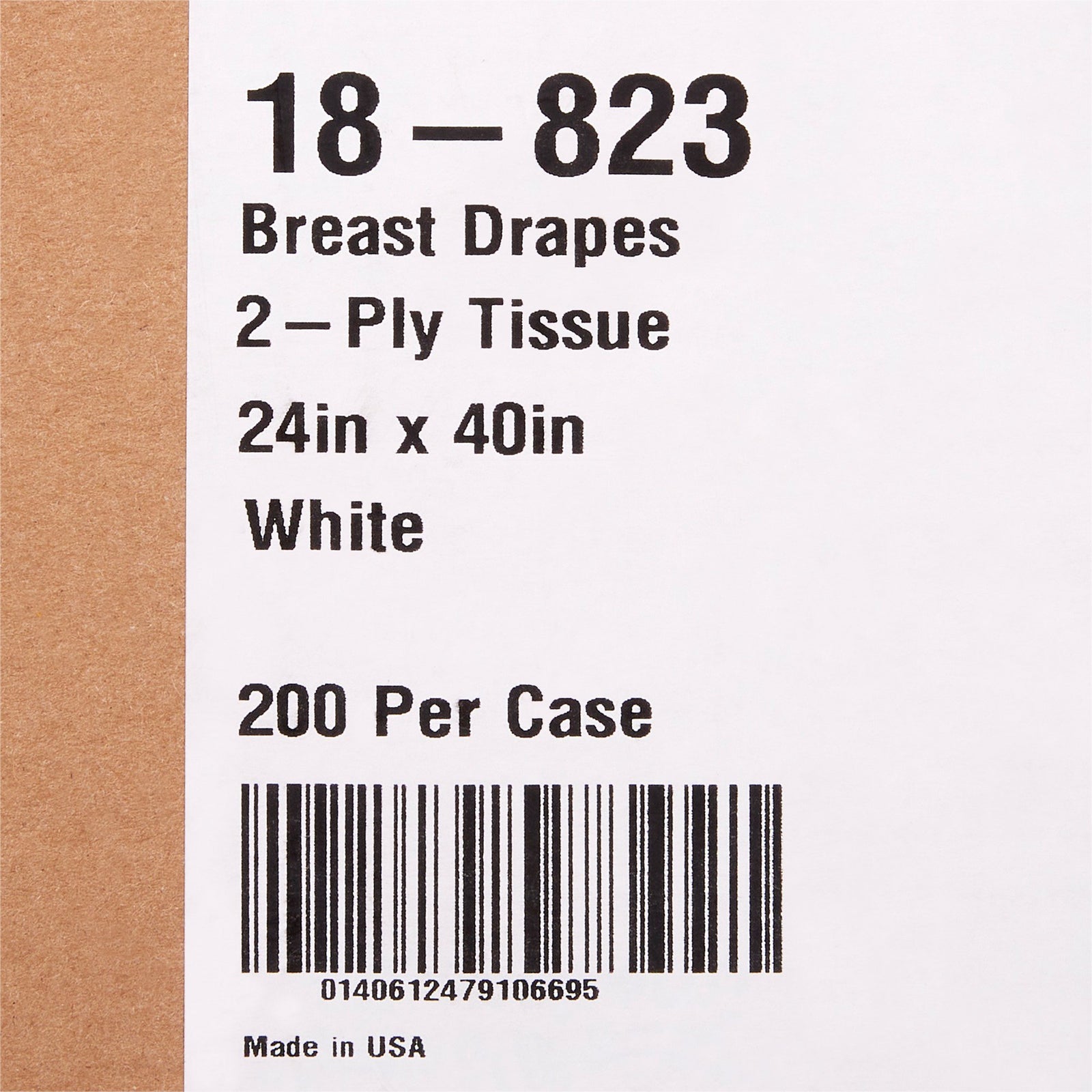 McKesson Nonsterile Breast General Purpose Drape