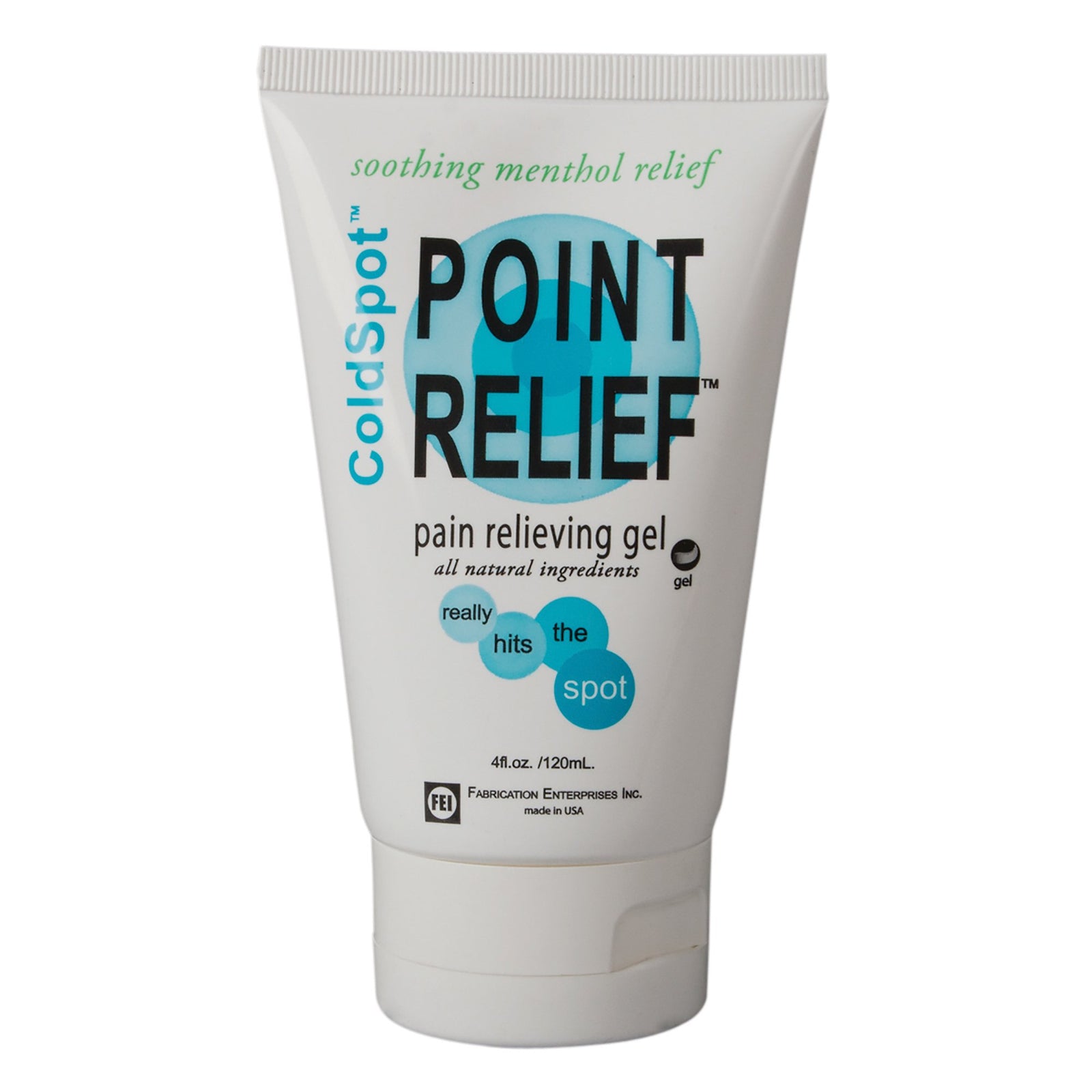 Fabrication Enterprises Point Relief  ColdSpot Pain Relieving Gel