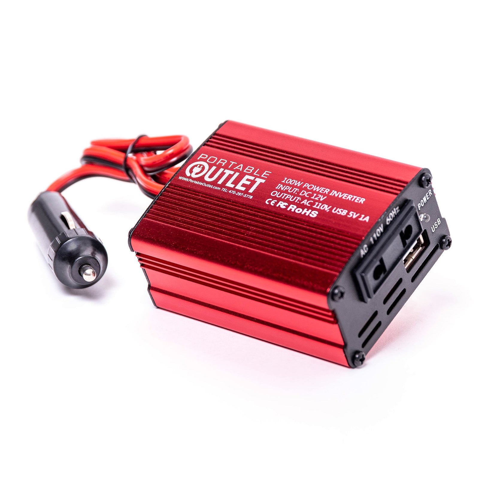 Portable Outlet Car Charger Inverter