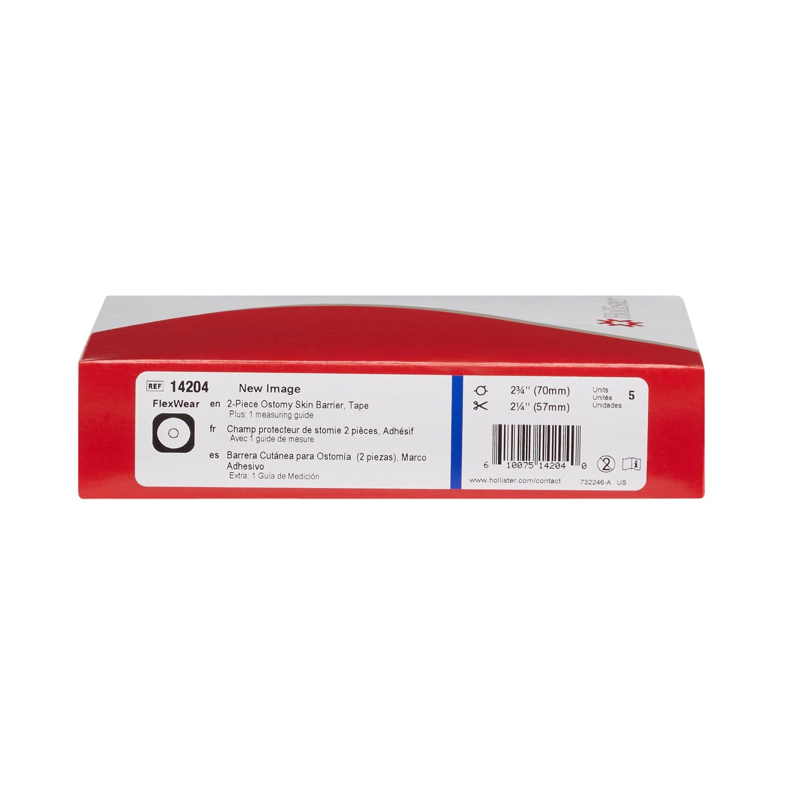 New Image Flextend Colostomy Barrier With Up to 1¾ Inch Stoma Opening