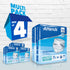 Attends Advanced Unisex Adult Absorbent Underwear