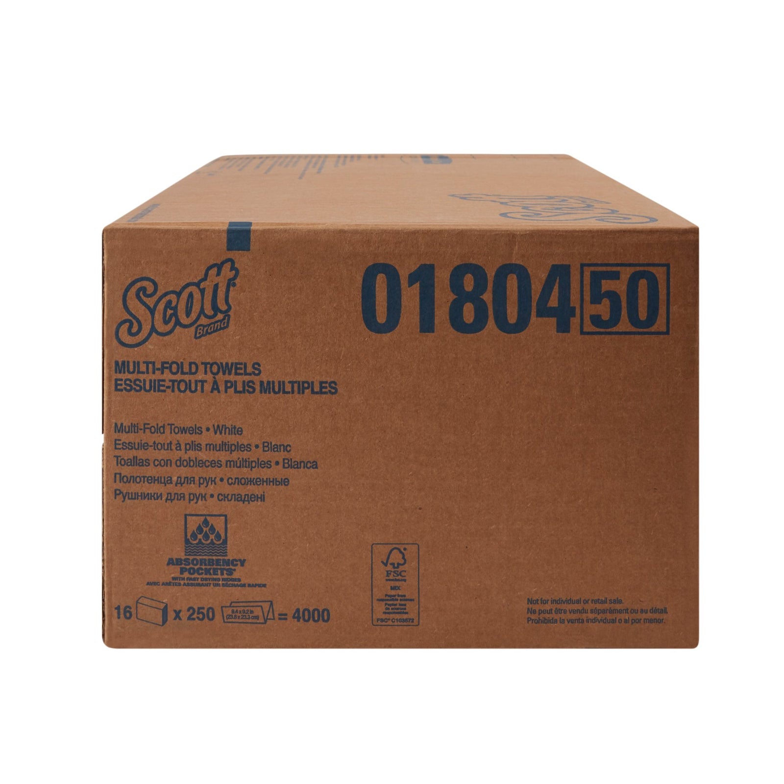 Scott Paper Towel Bundle: Single-Fold 9-3/10 X 10-1/2, Multi-Fold 9-1/5 X 9-2/5, C-Fold 10-1/8 X 13-3/20