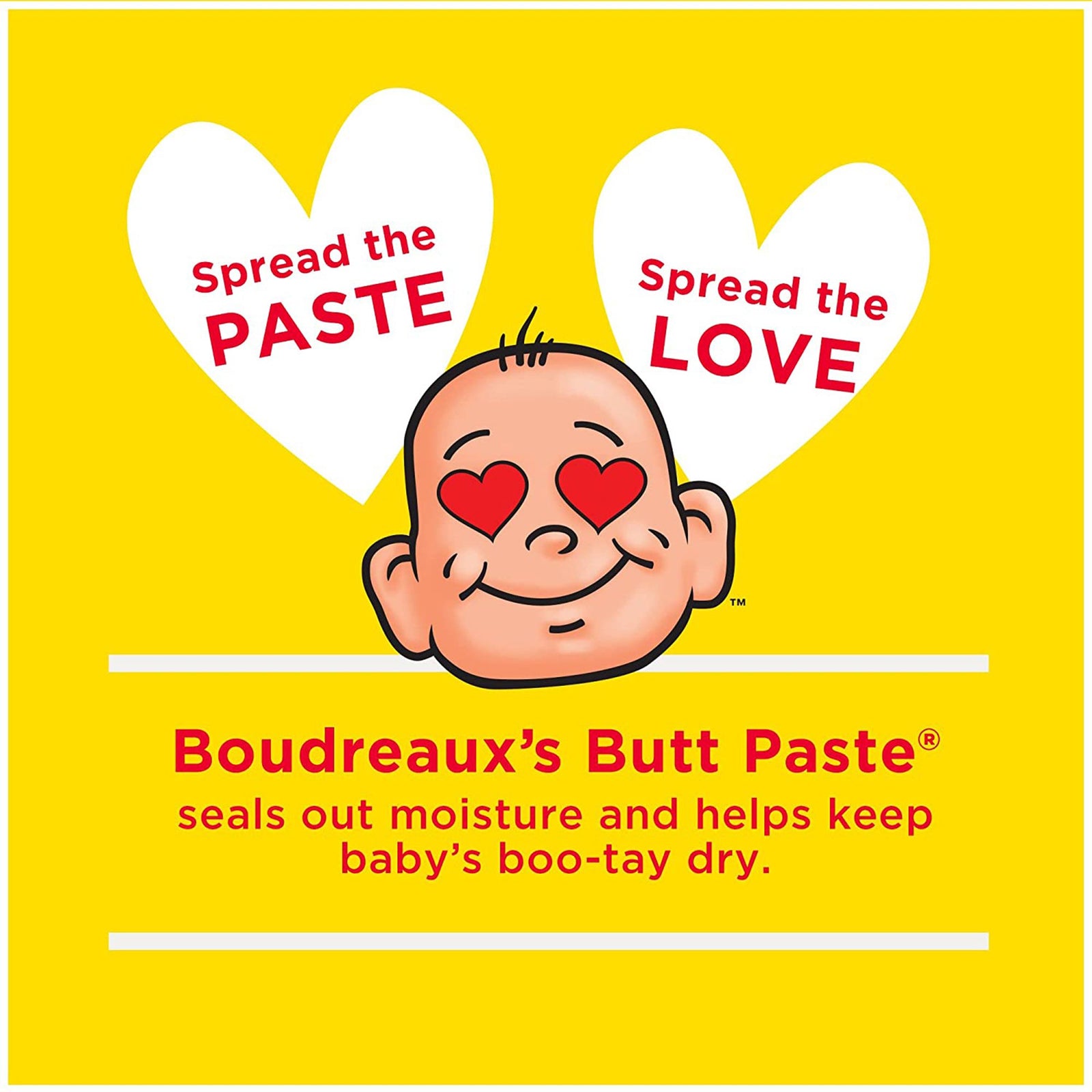 Boudreaux's Butt Paste Diaper Rash Treatment 16 oz. Jar