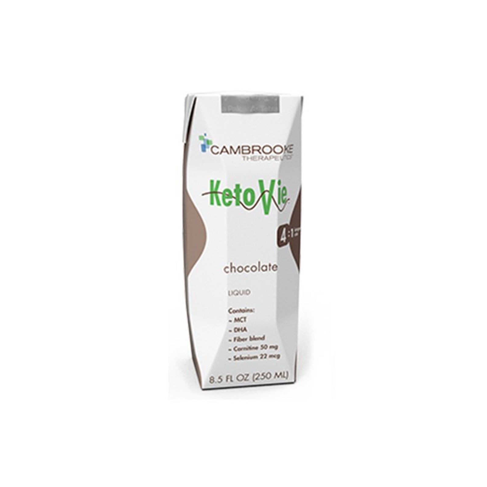 KetoVie™ 4:1 Original Flavor Ketogenic Oral Supplement, 8.5 oz. Carton