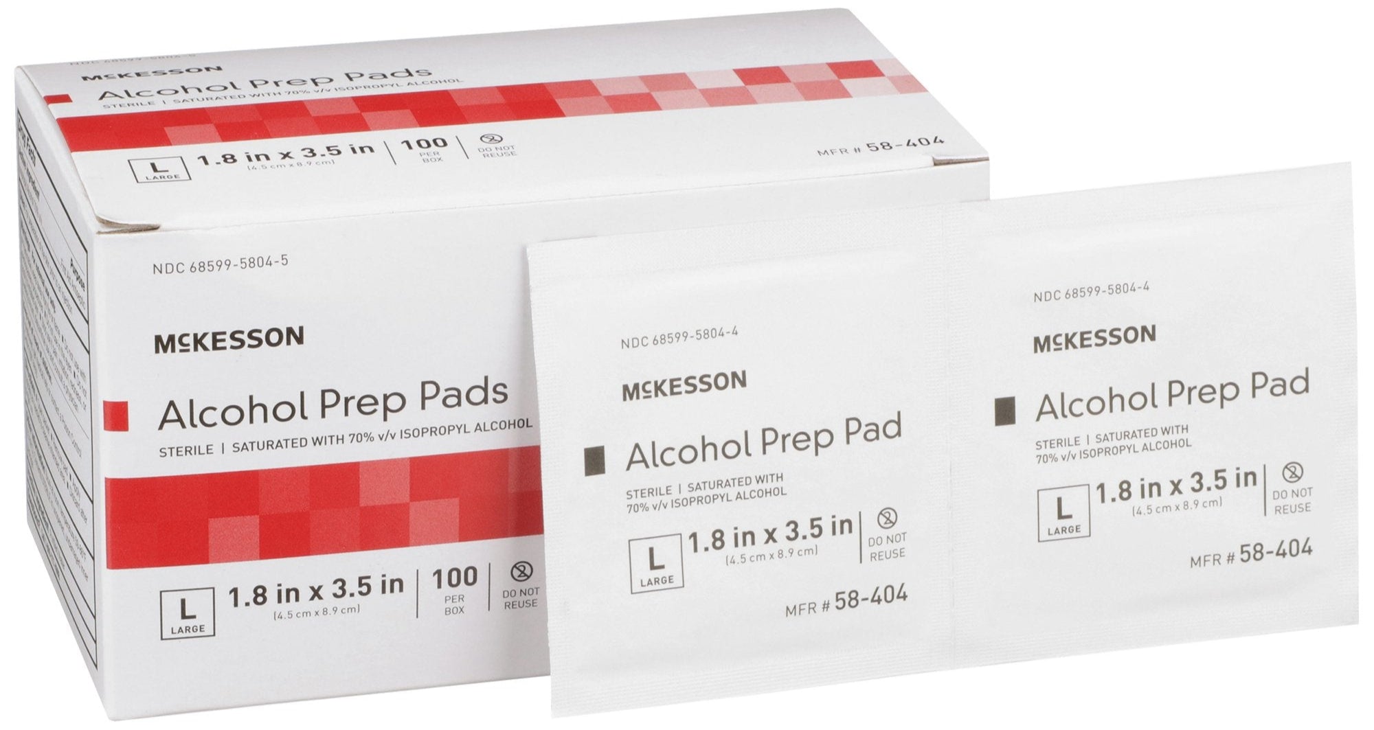 McKesson Alcohol Prep Pad