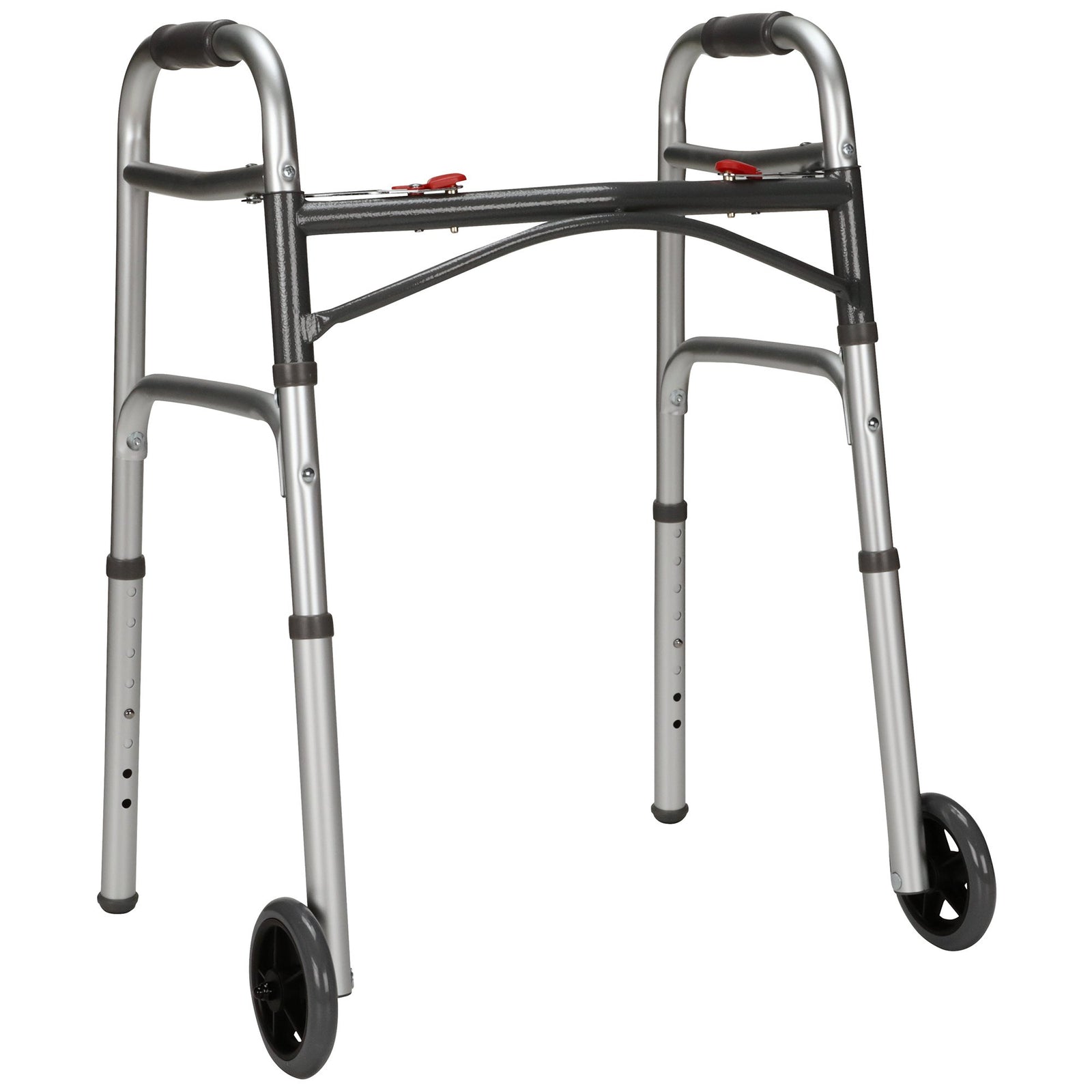McKesson Folding Walker Adjustable Height