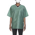 Scrub Shirt X-Large Green Without Pockets Short Sleeve Unisex
