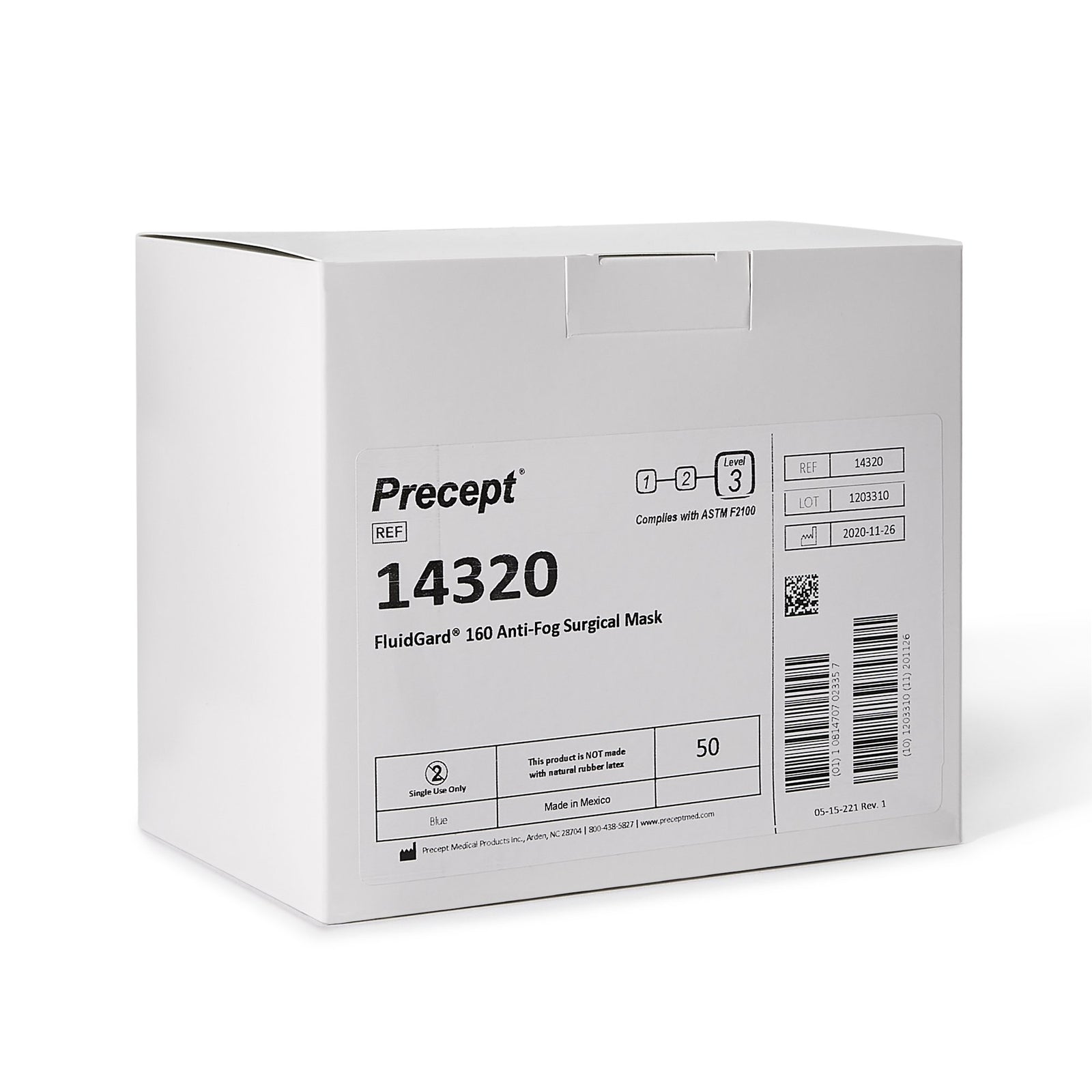 FluidGard 160 Surgical Mask