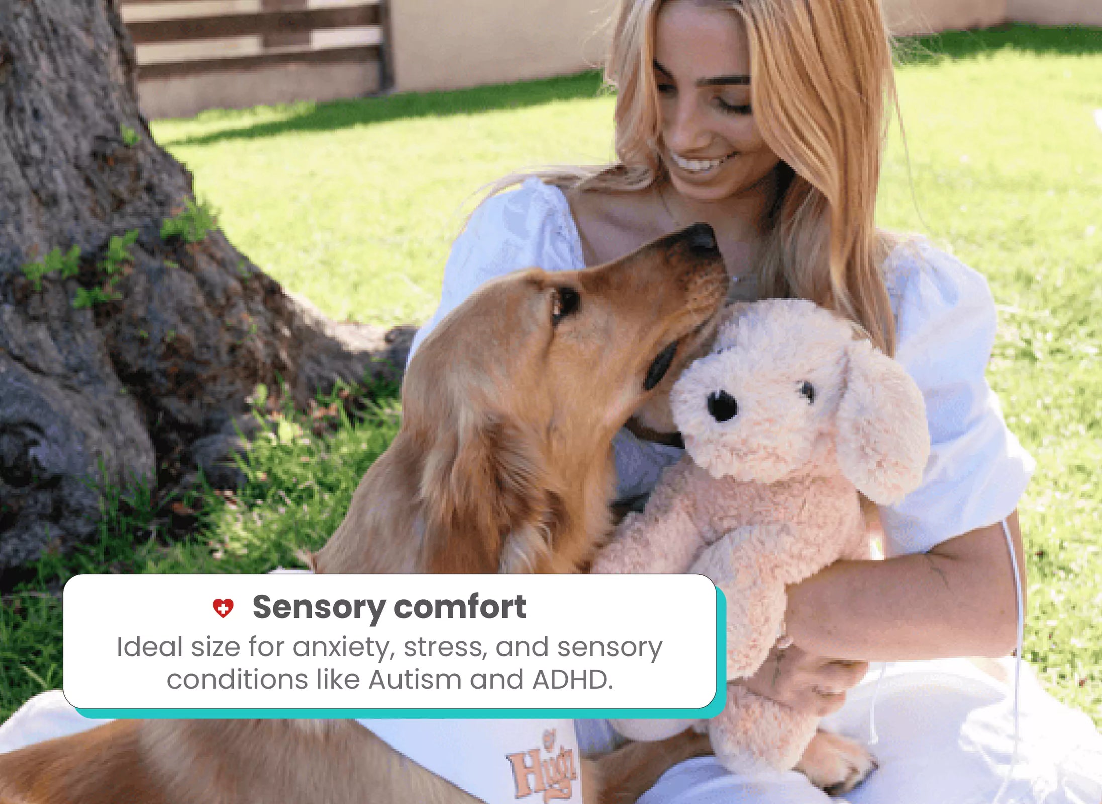 Hot And Cold Therapy Weighted Toy For Anxiety Relief by HUGZ
