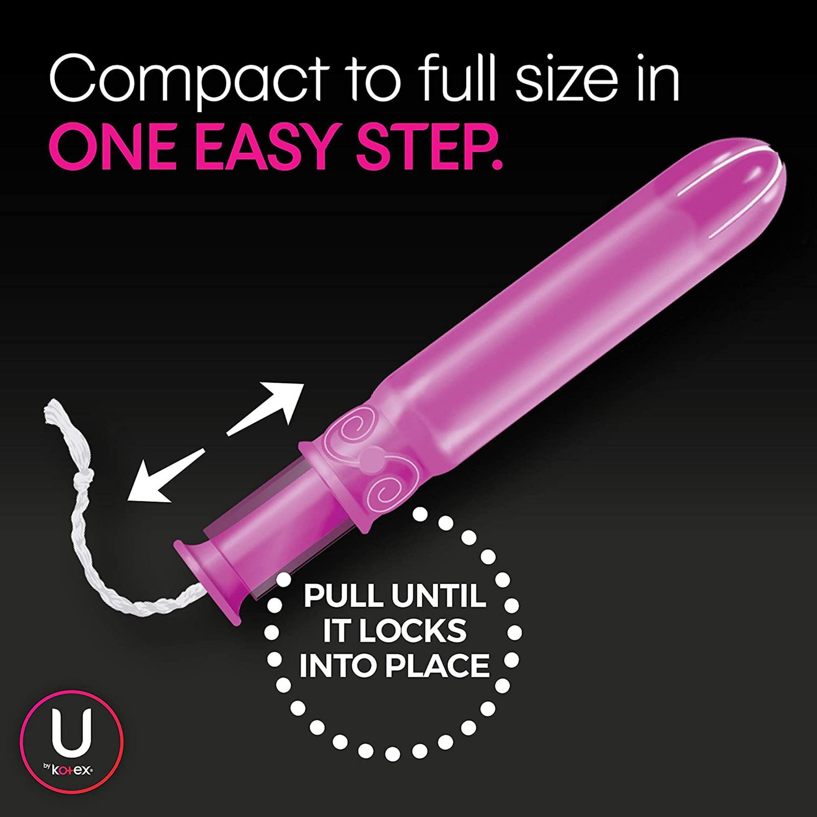 U By Kotex Click Compact Tampons