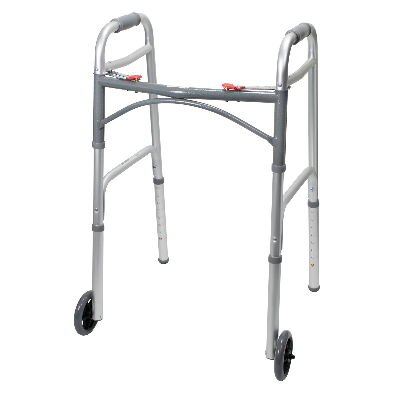 McKesson Folding Walker Adjustable Height