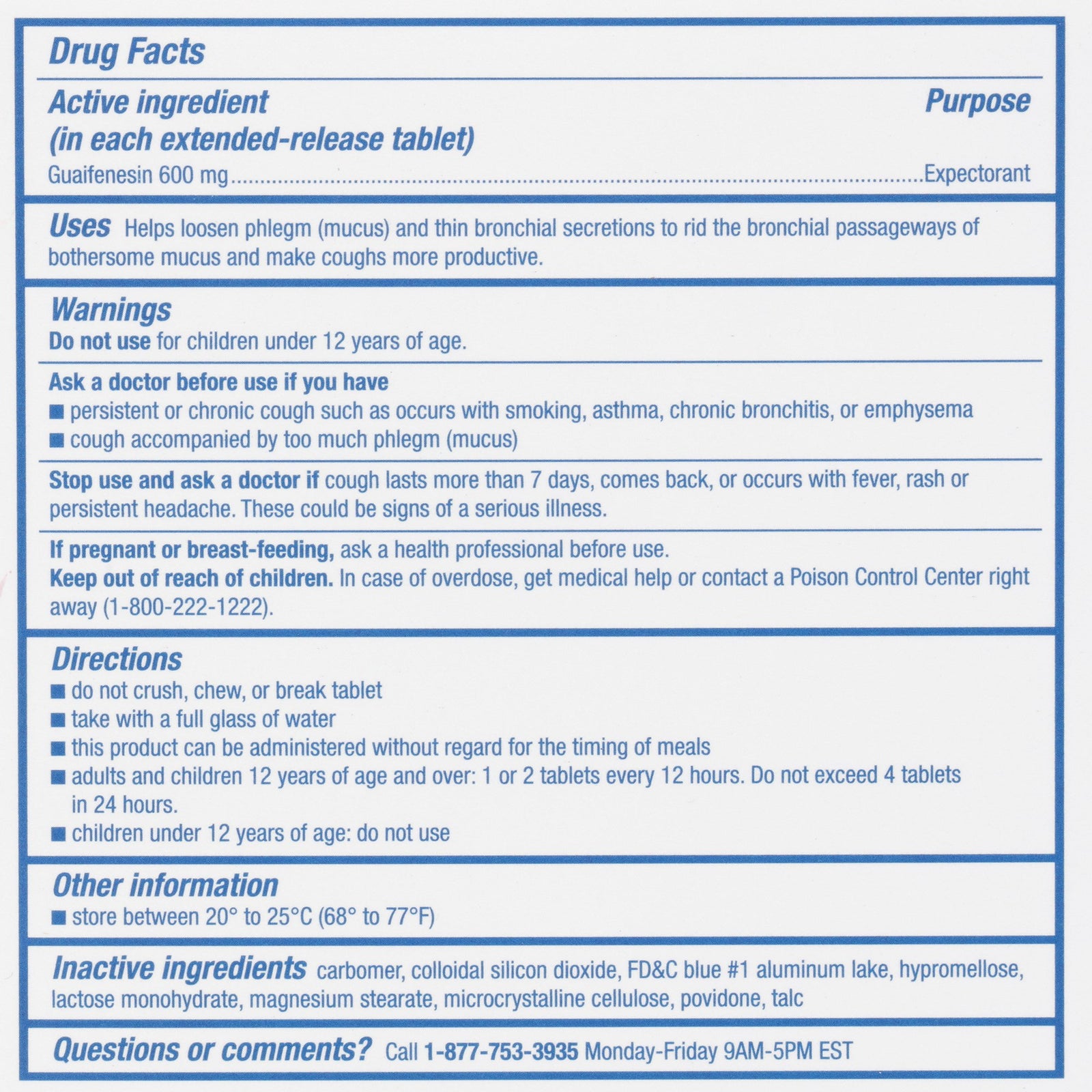 sunmark Mucus Relief Expectorant