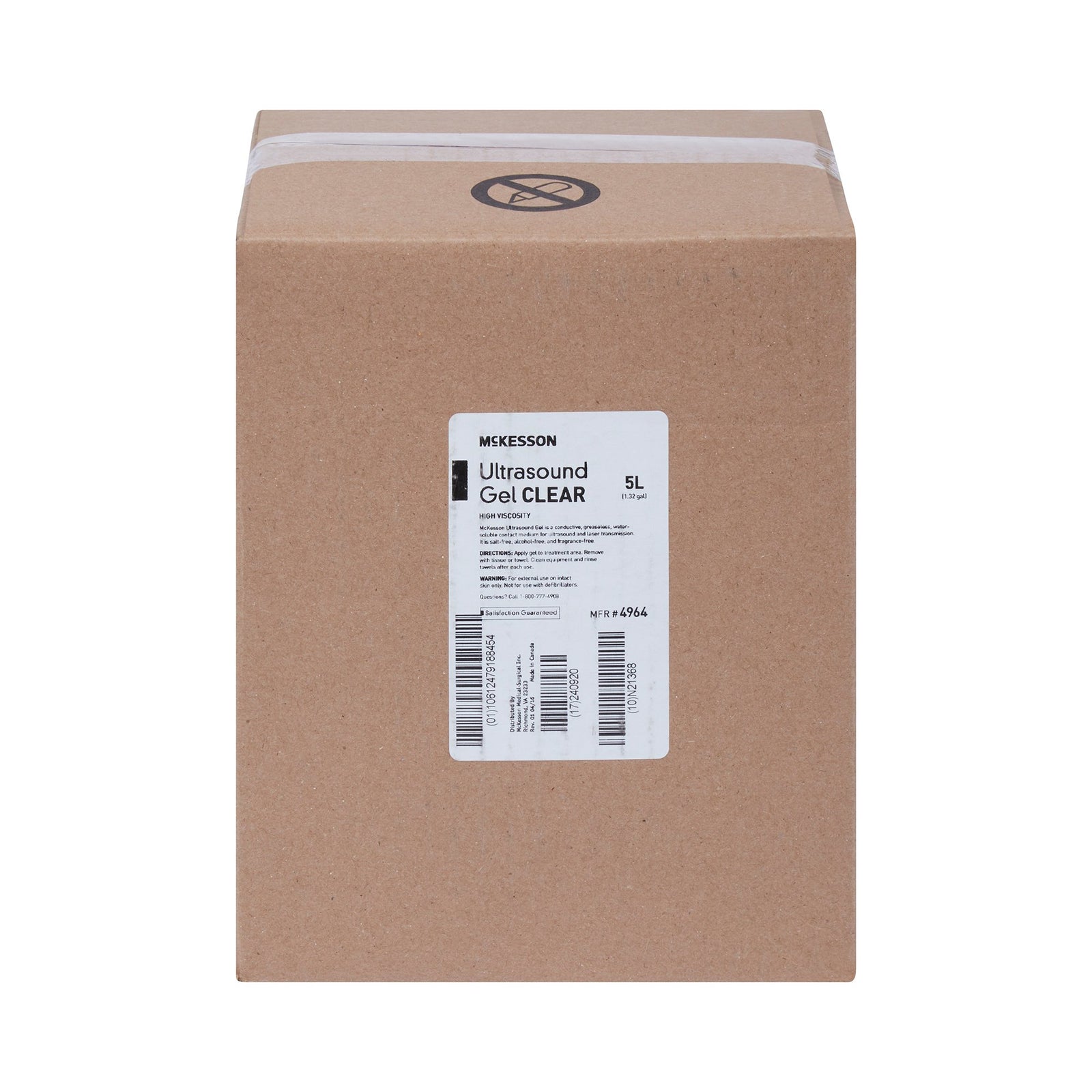 McKesson Ultrasound Gel 5L Jar