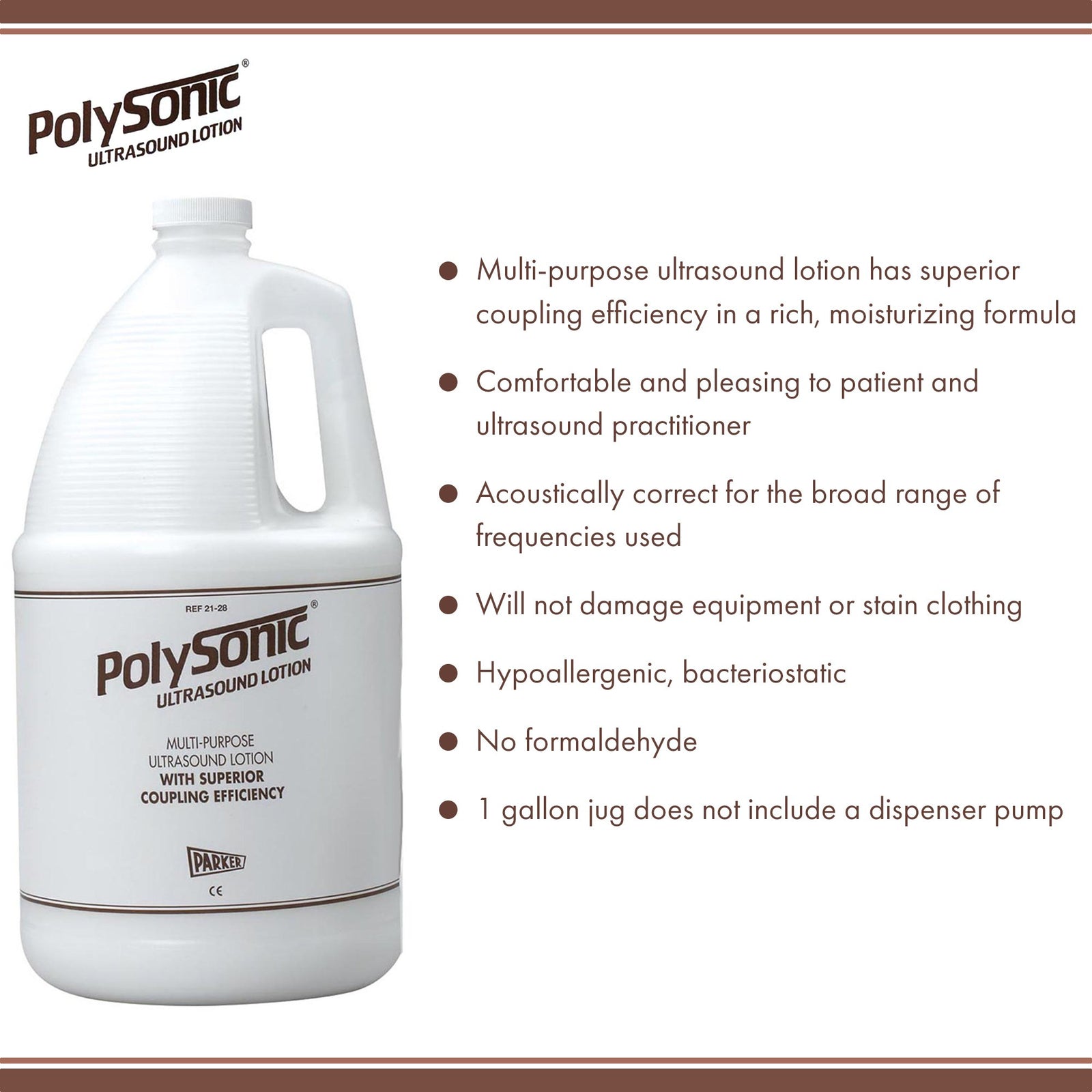 Polysonic Ultrasound Lotion