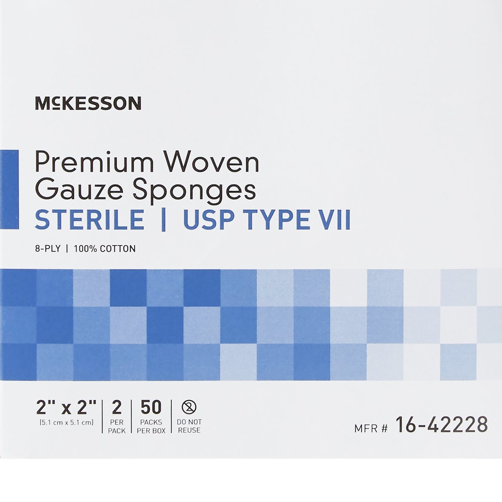 McKesson NonSterile USP Type VII Gauze Sponge