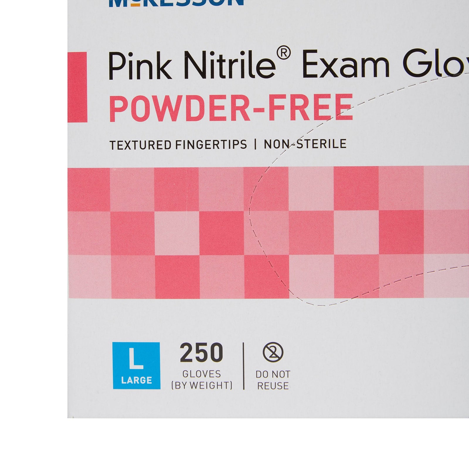 McKesson Pink Nitrile Nitrile Exam Glove