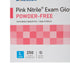 McKesson Pink Nitrile Nitrile Exam Glove
