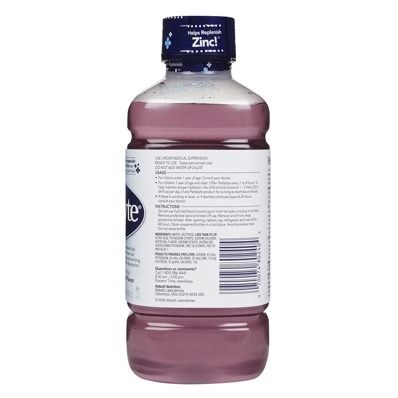 Pedialyte Classic Oral Electrolyte Solution