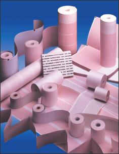 Diagnostic Recording Paper Premium Grade Paper 8-1/2 Inch X 100 Foot Roll Red Grid