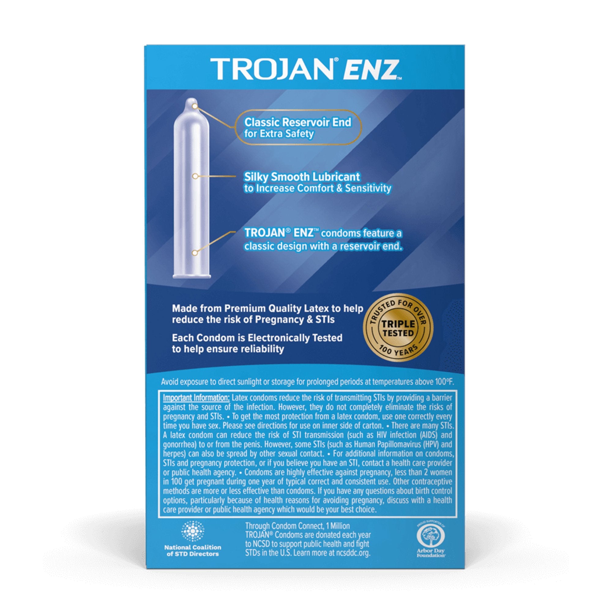 Trojan-Enz Condom