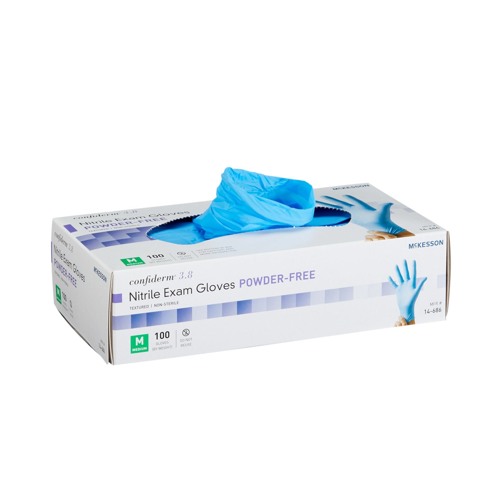 McKesson Confiderm 3.8 Nitrile Exam Glove
