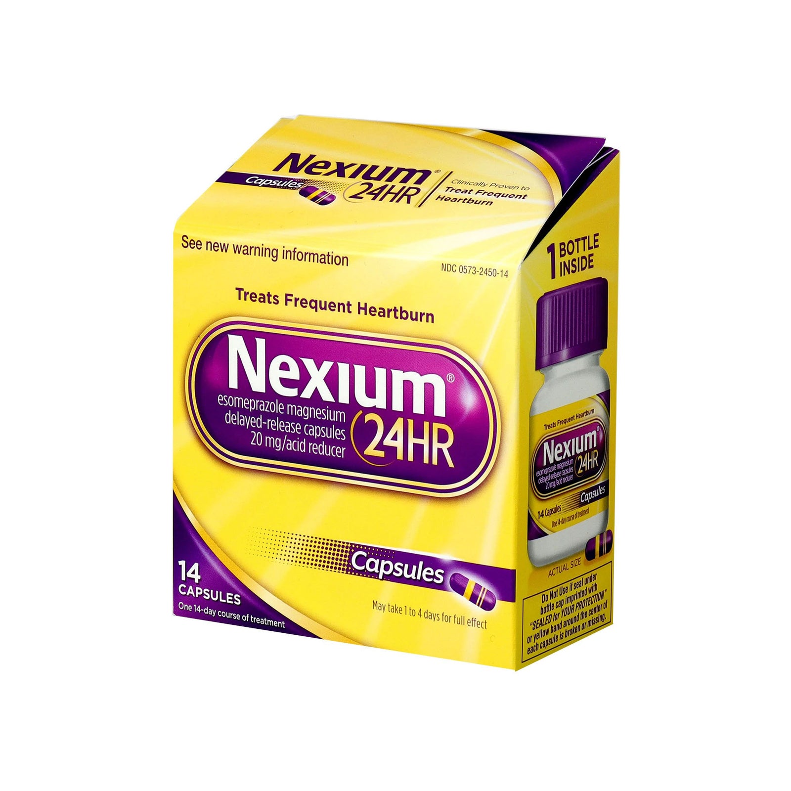Nexium 24HR Esomeprazole Magnesium Acid Reducer