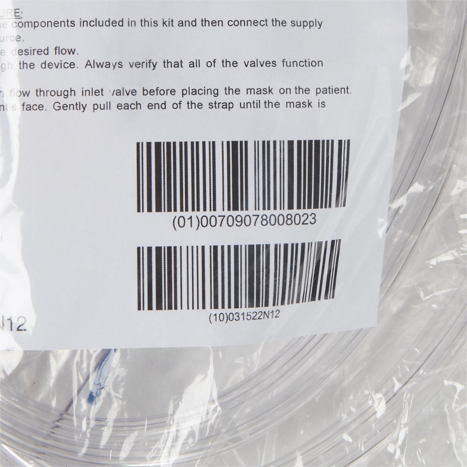 McKesson Nonrebreather Oxygen Mask