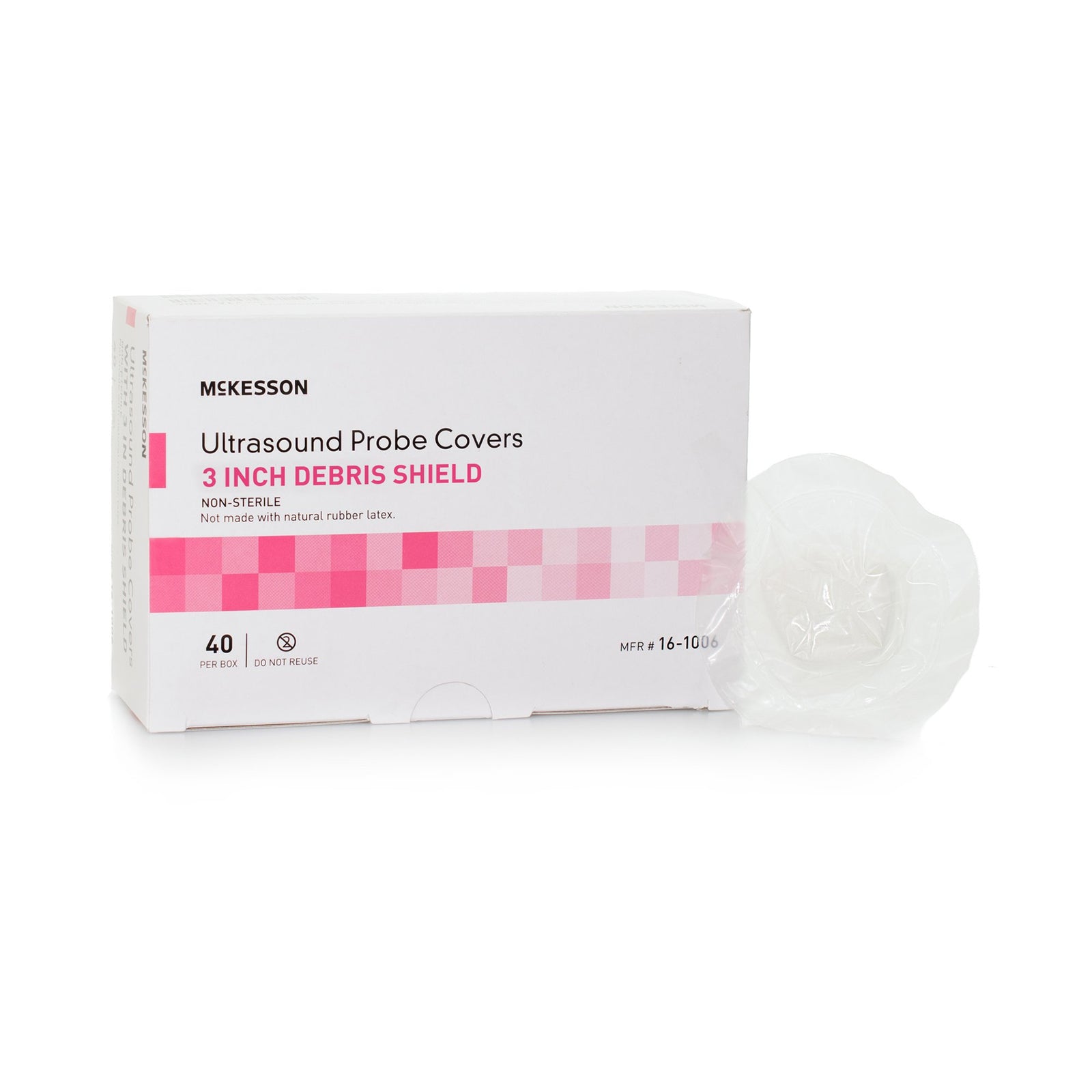 McKesson Ultrasound Probe Cover With Debris Shield