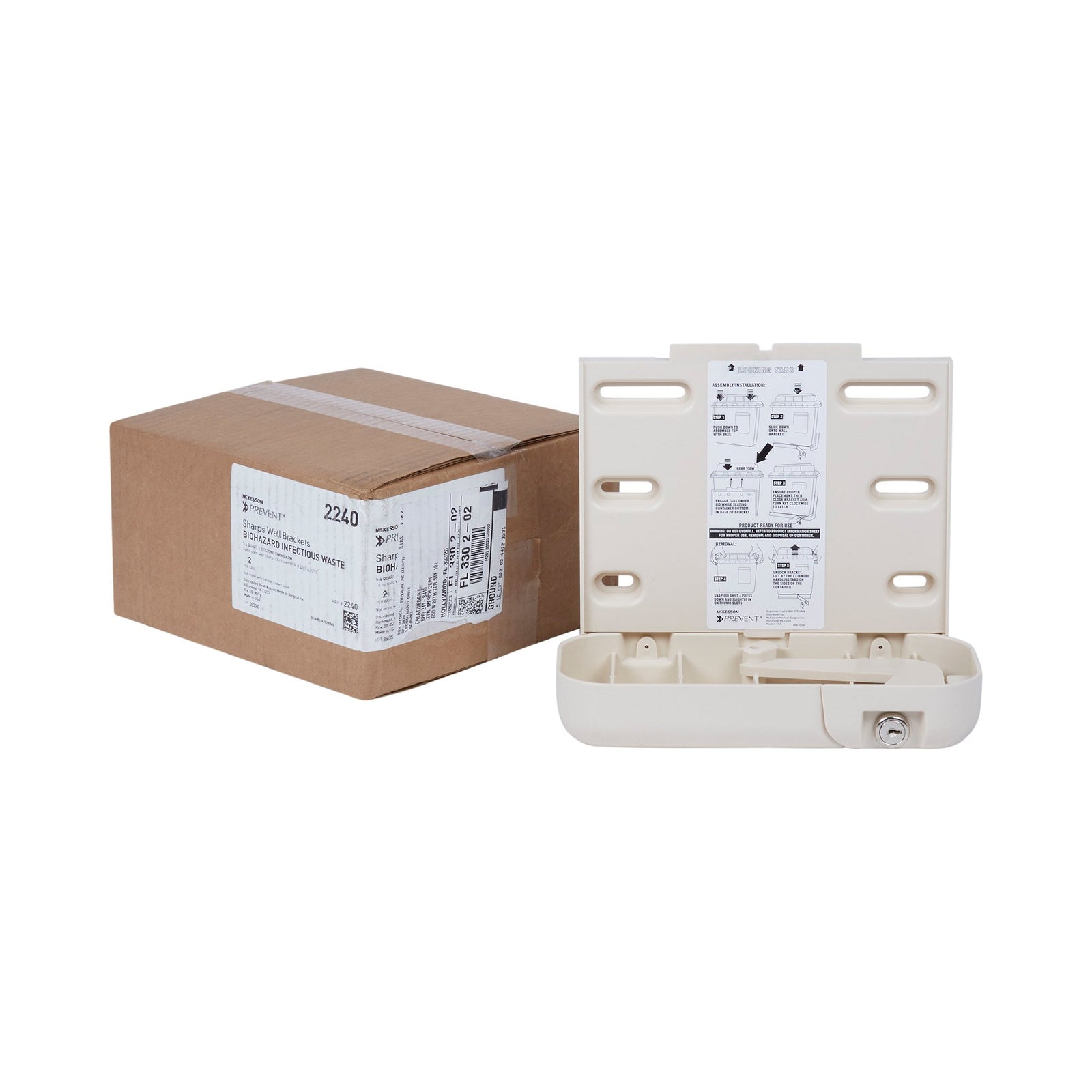 McKesson Prevent Sharps Container Bracket