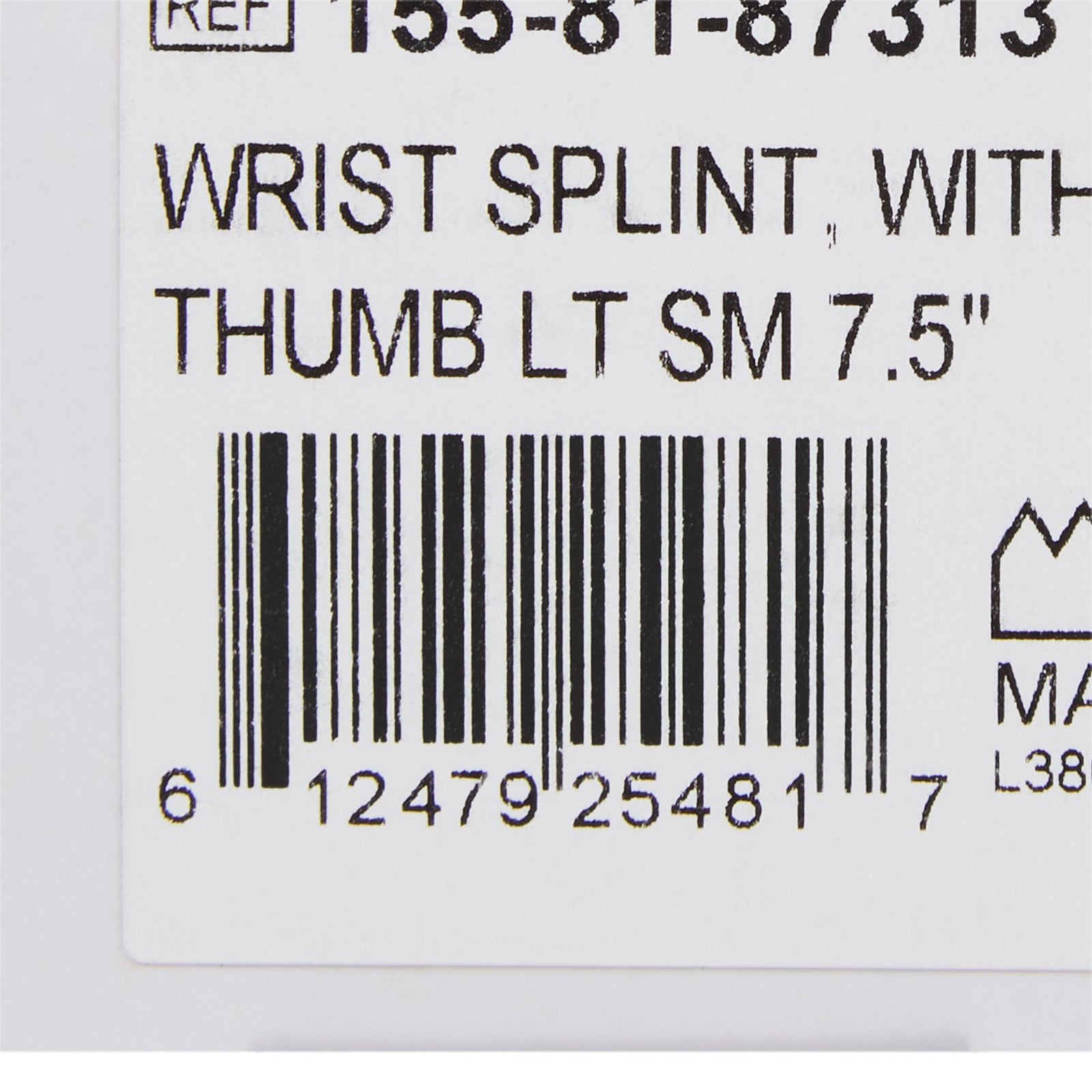 McKesson Wrist Brace With Abducted Thumb