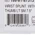 McKesson Wrist Brace With Abducted Thumb