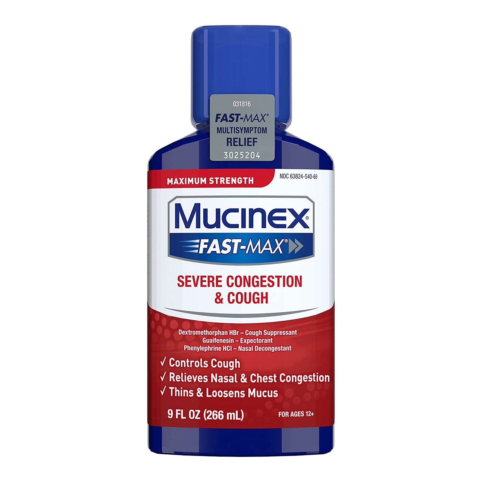 Mucinex Fast-Max Cold And Cough Relief
