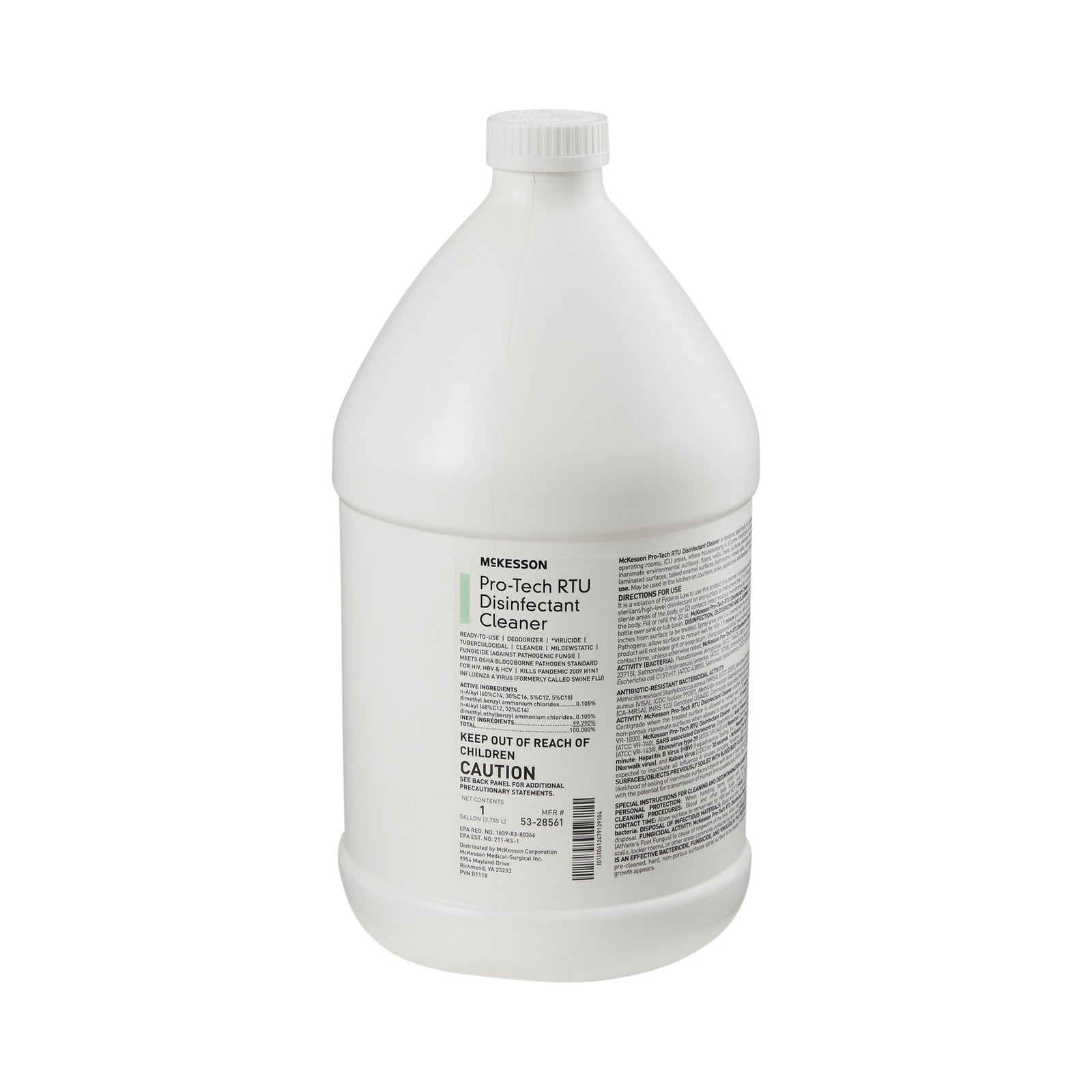 McKesson Pro-Tech Surface Disinfectant Cleaner Alcohol-Based Liquid