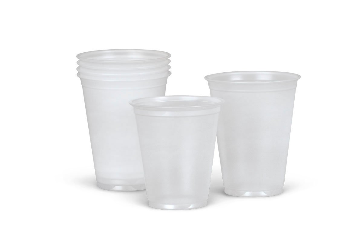 Drinking Cup 5 Oz. Translucent Plastic Disposable
