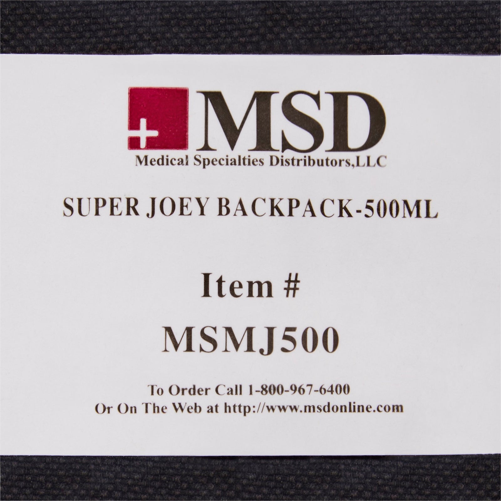 McKesson Feeding Pump Backpack