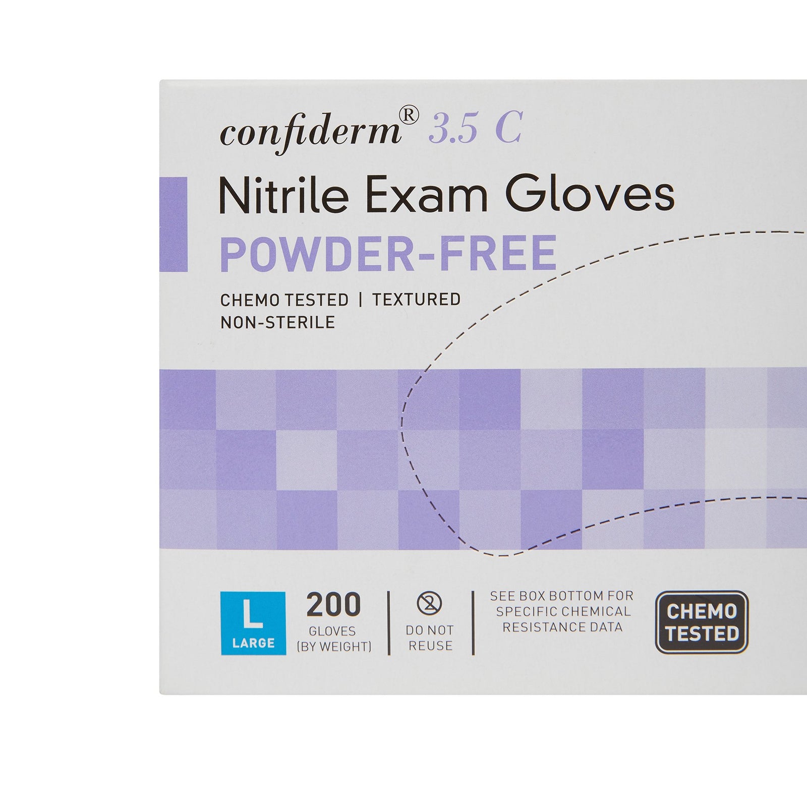 McKesson Confiderm 3.5C Nitrile Exam Glove