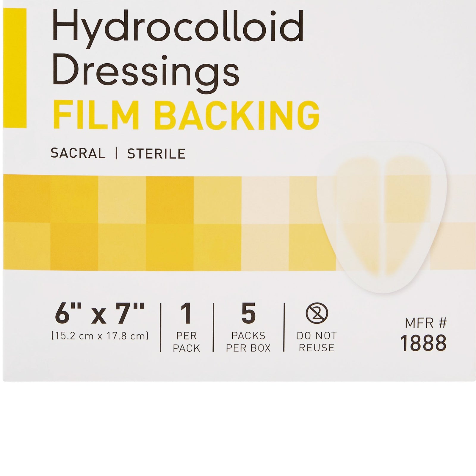 McKesson Hydrocolloid Dressing