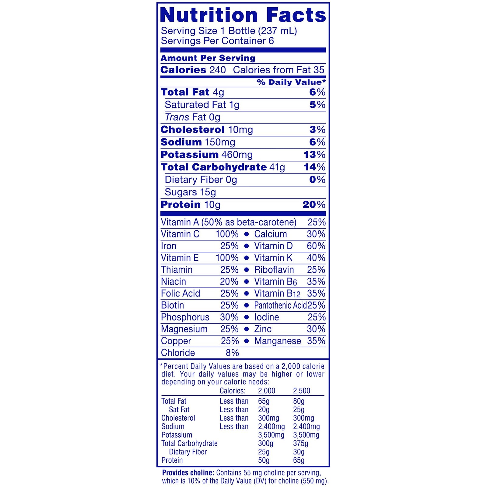 Nestle Healthcare Nutrition Carnation Breakfast Essentials, 240 Calories, Classic French Vanilla, 8 oz