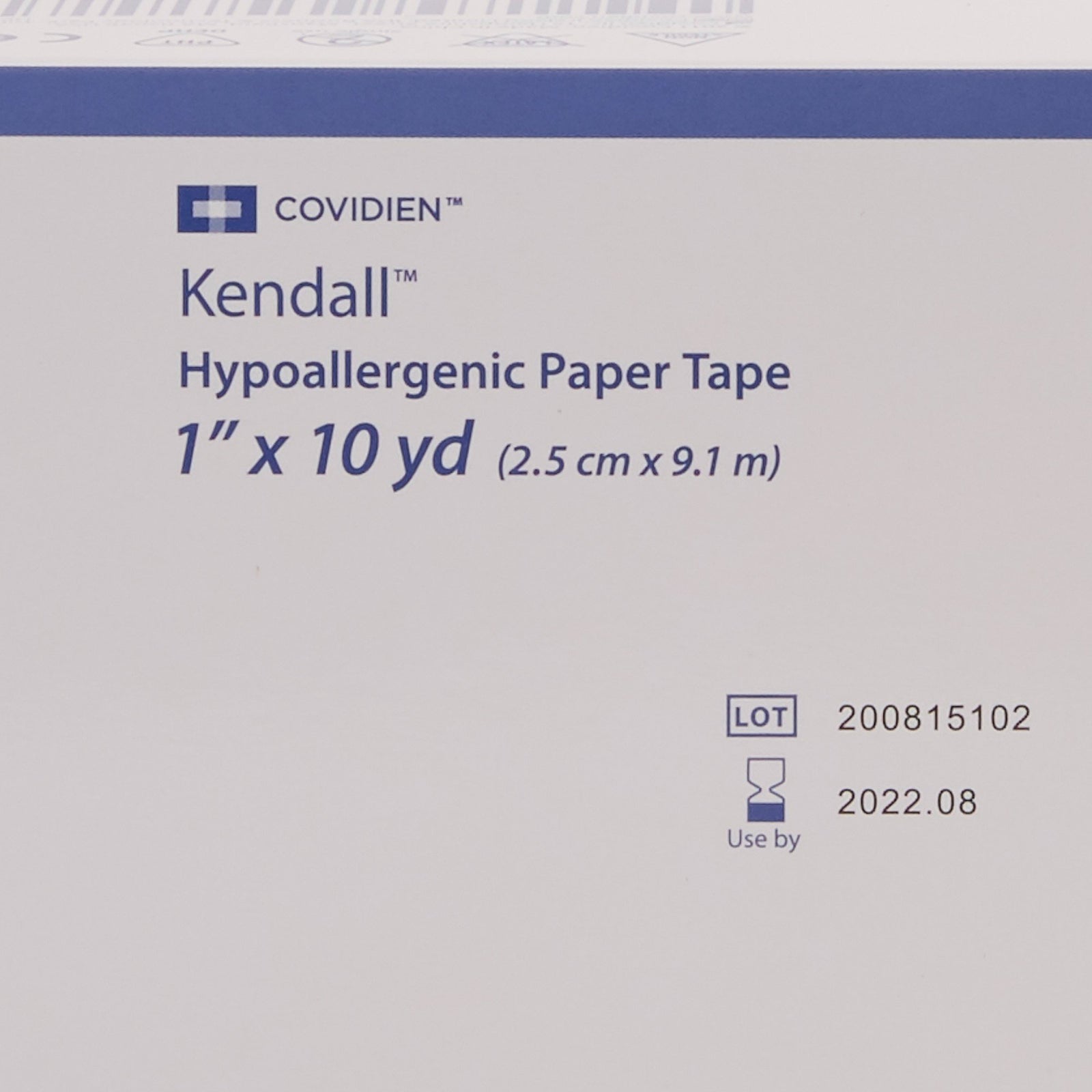 Kendall Hypoallergenic Medical Tape