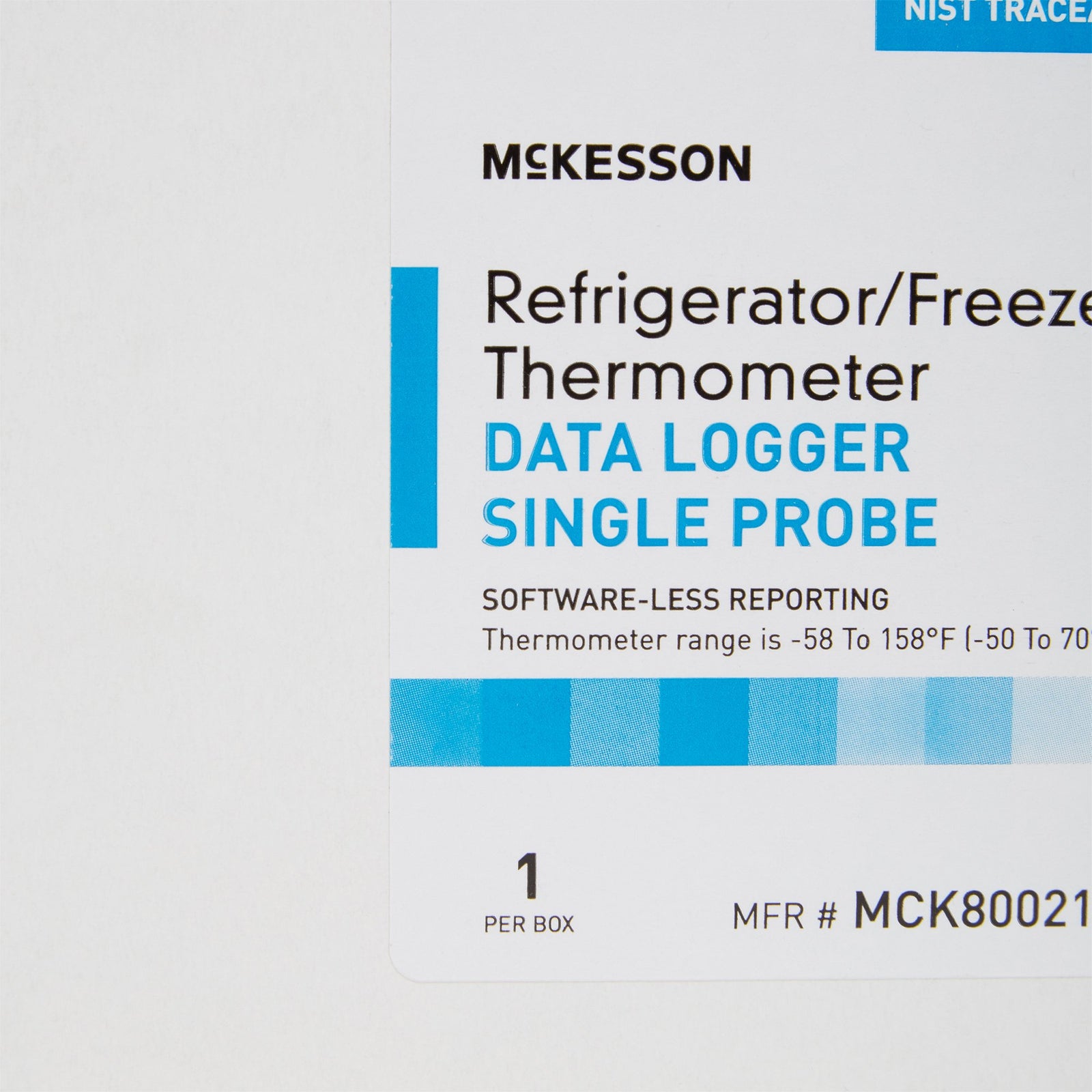 McKesson Datalogging Refrigerator / Freezer Thermometer With Alarm