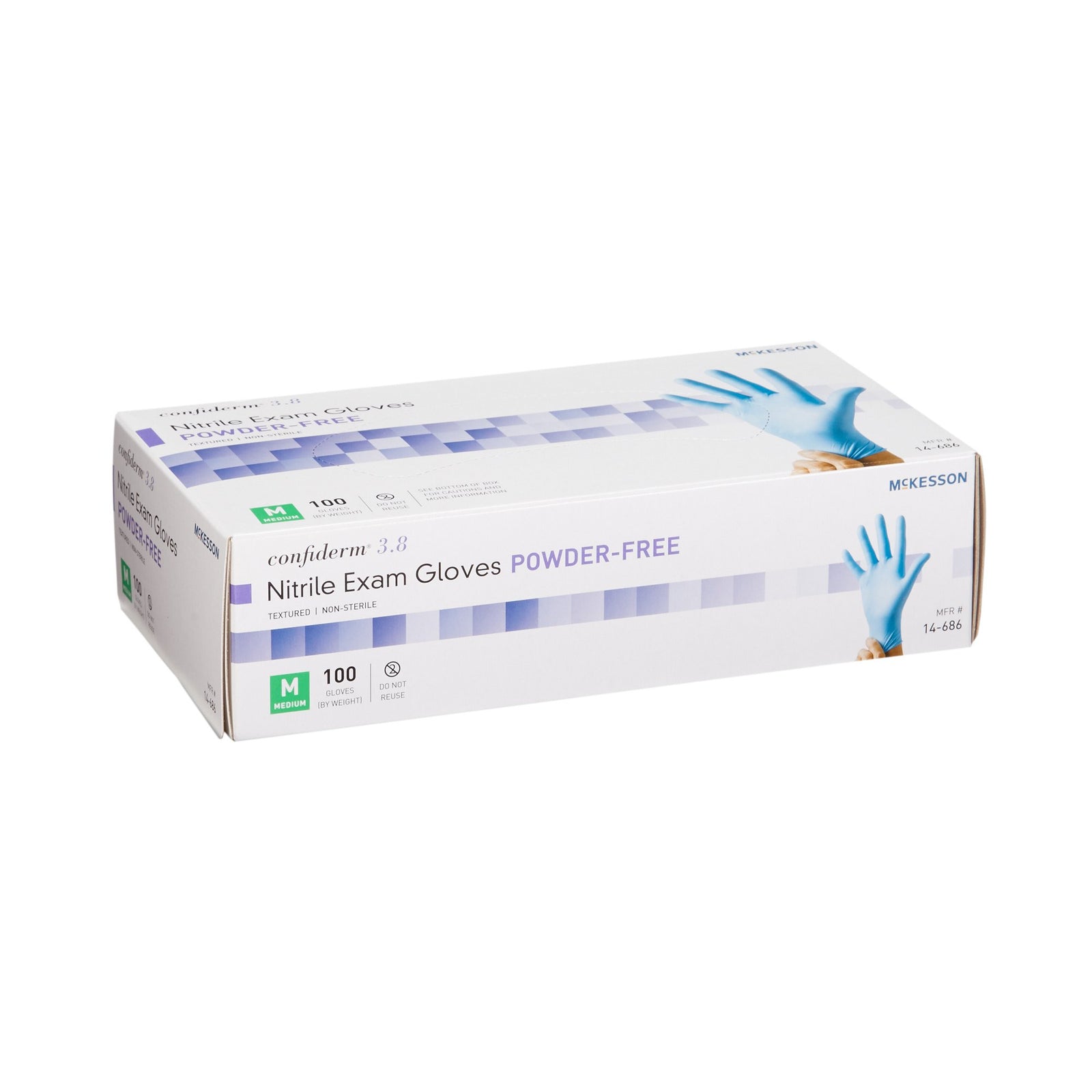 McKesson Confiderm 3.8 Nitrile Exam Glove