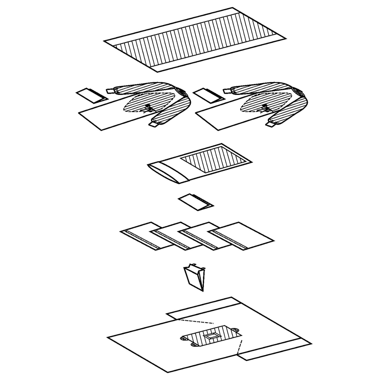 Halyard Abdominal Drape Pack