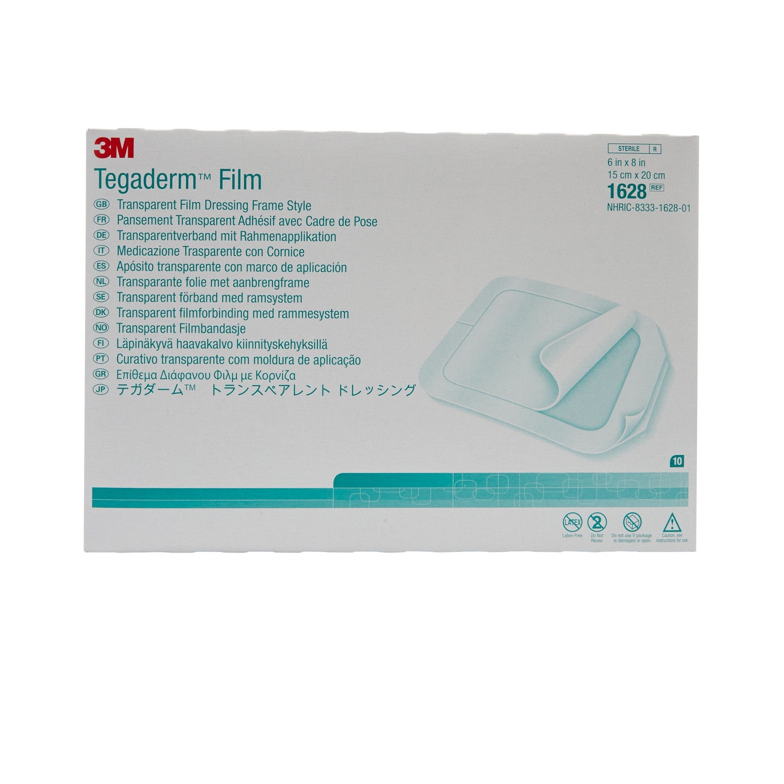 3M Tegaderm Transparent Film Dressing Frame Style