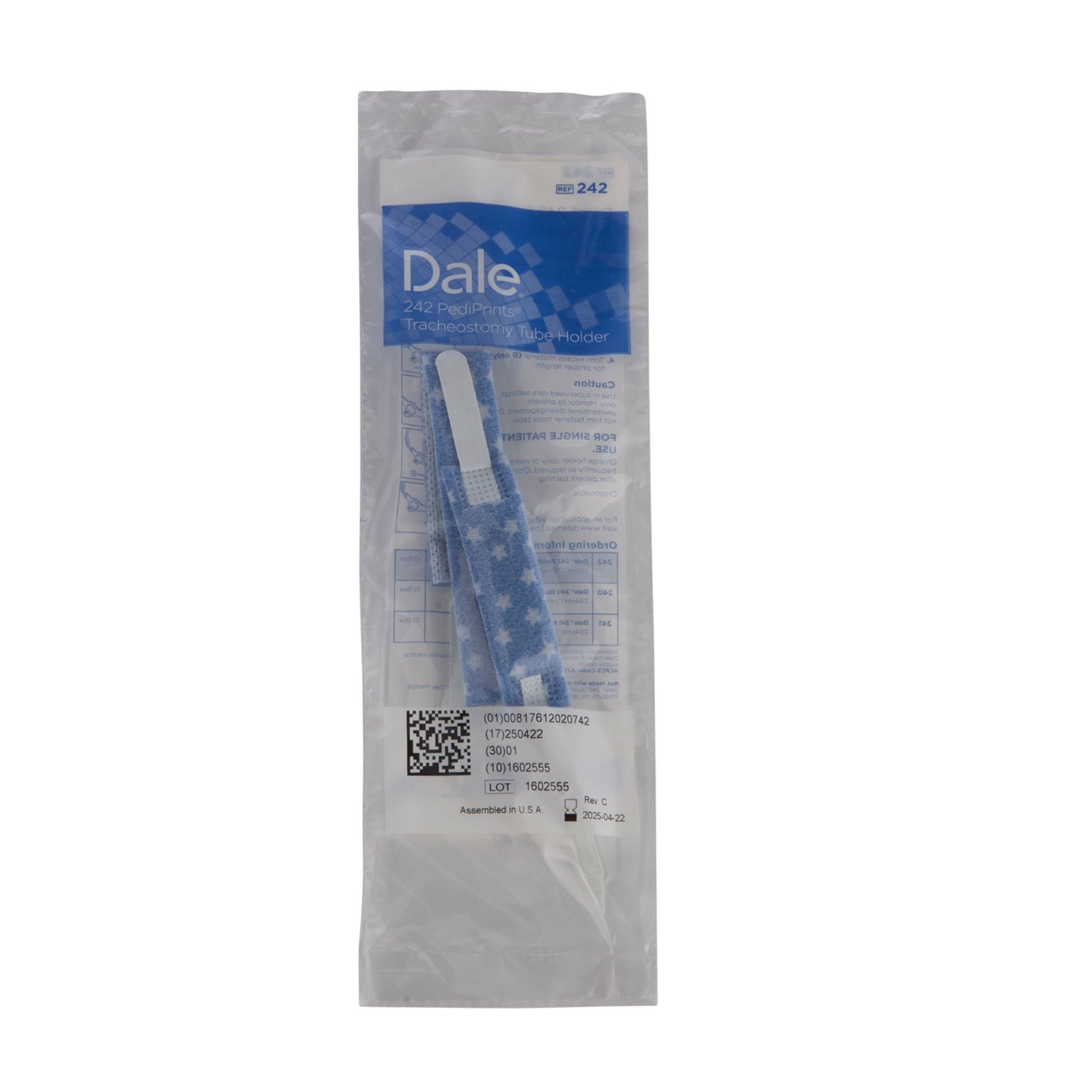 Dale Pedi Prints Tracheostomy Tube Holder