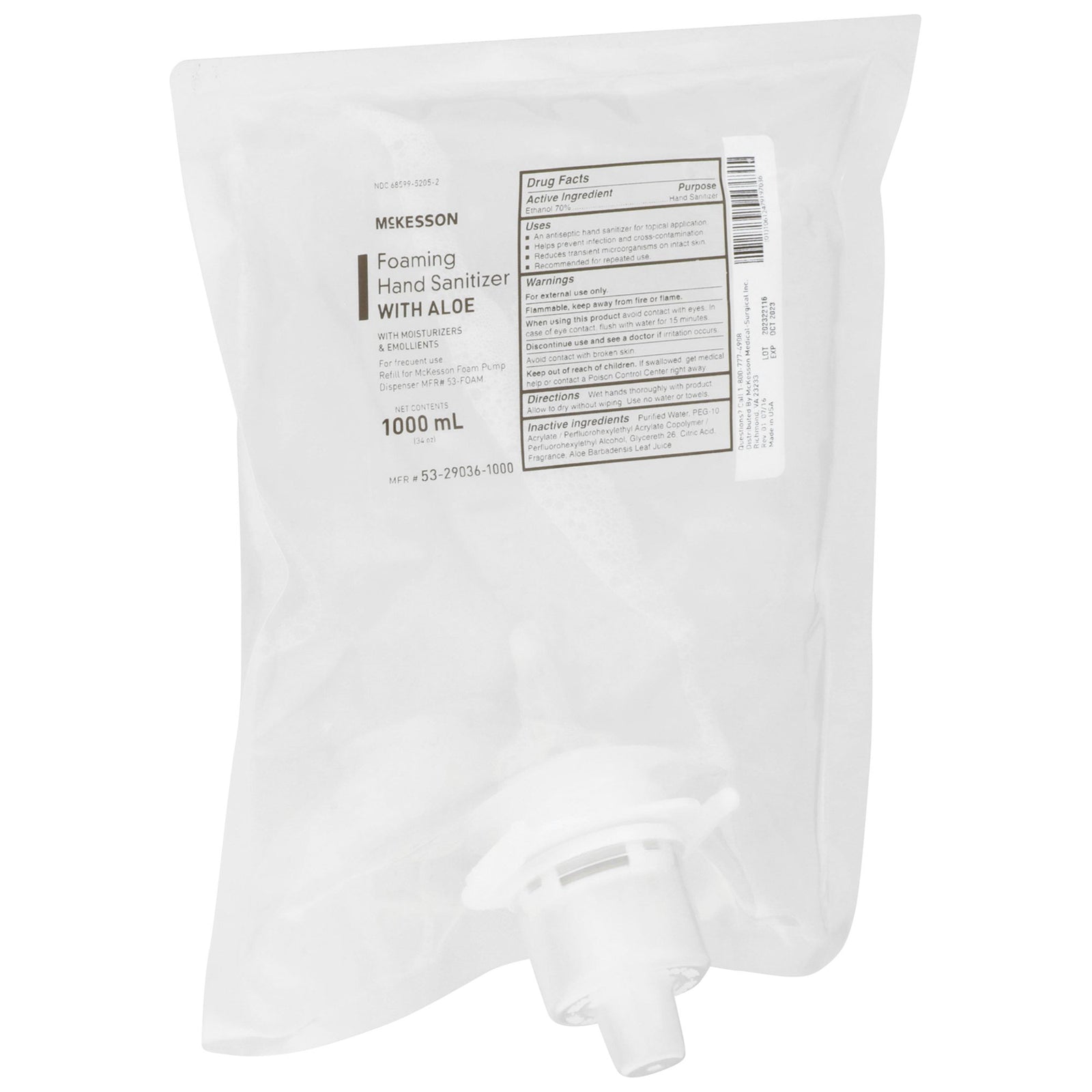 McKesson Hand Sanitizer With Aloe