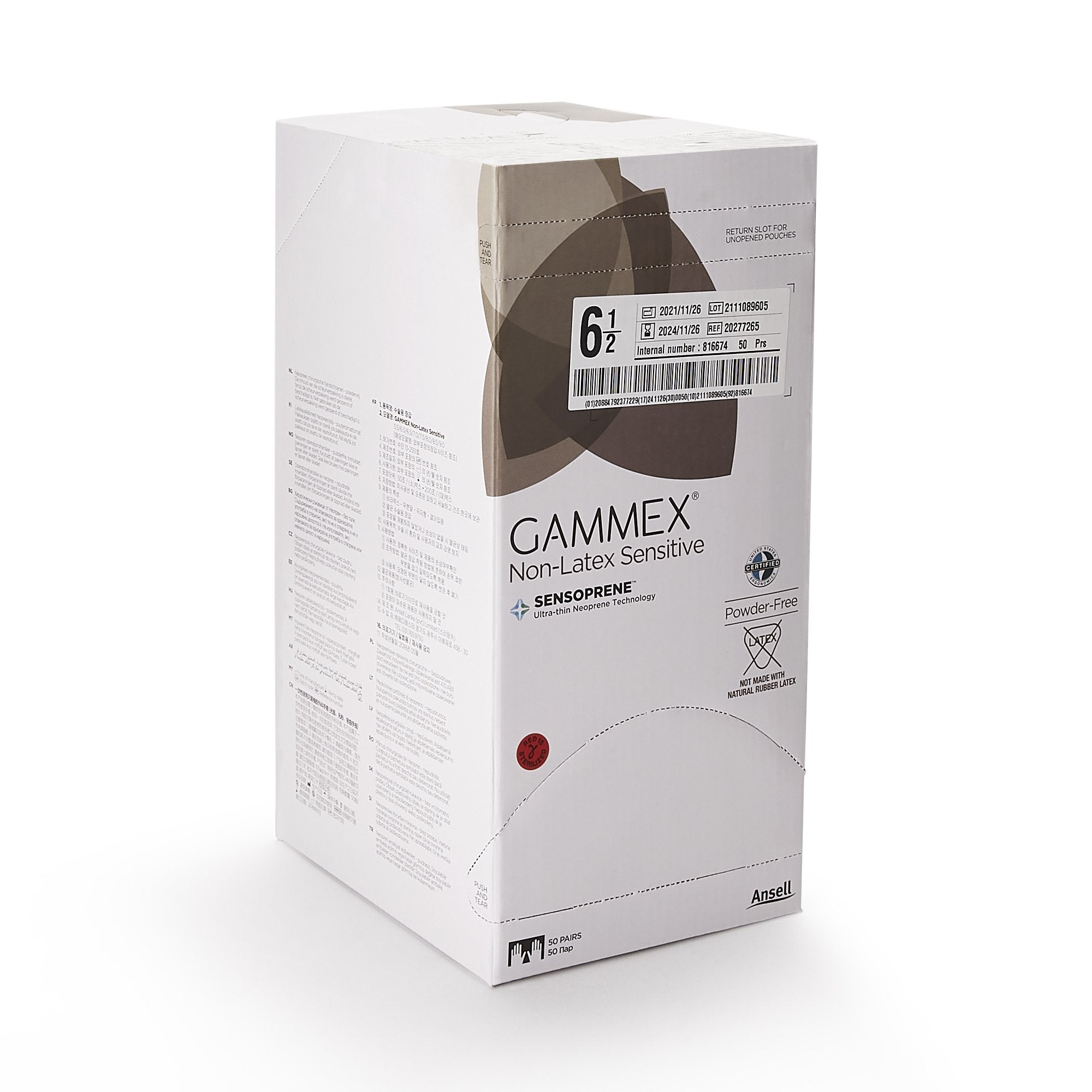 gammex handschuhe GAMMEX Non-Latex Sensitive Surgical Glove