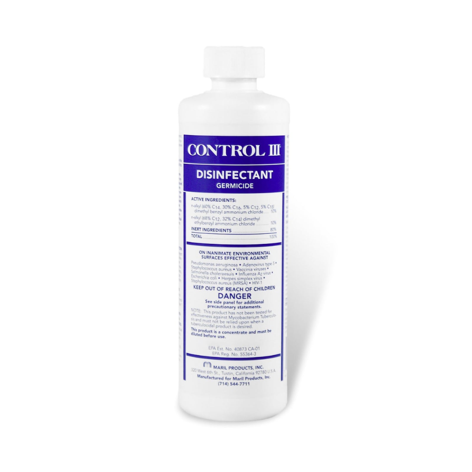 Control III Disinfectant Germicide