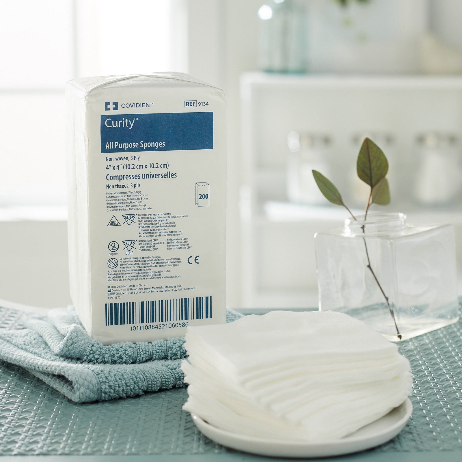 Curity Nonwoven Sponge